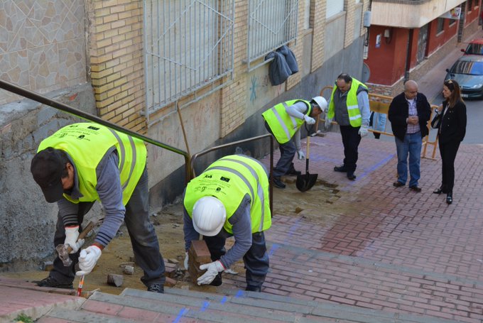 Participantes en un proyecto de una anterior convocatoria de empleo público local