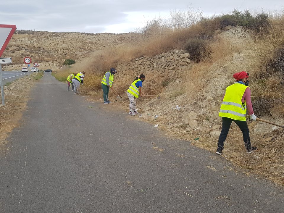 Imagen de archivo de trabajadores del Consejo Comarcal de Archena.