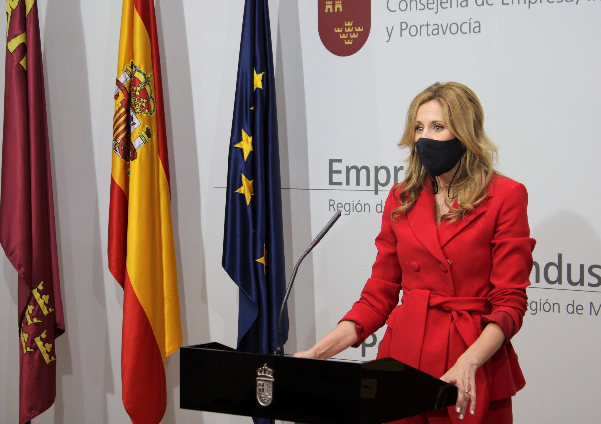 La directora general del Sef, Marisa López, presentó los datos del paro del mes de mayo