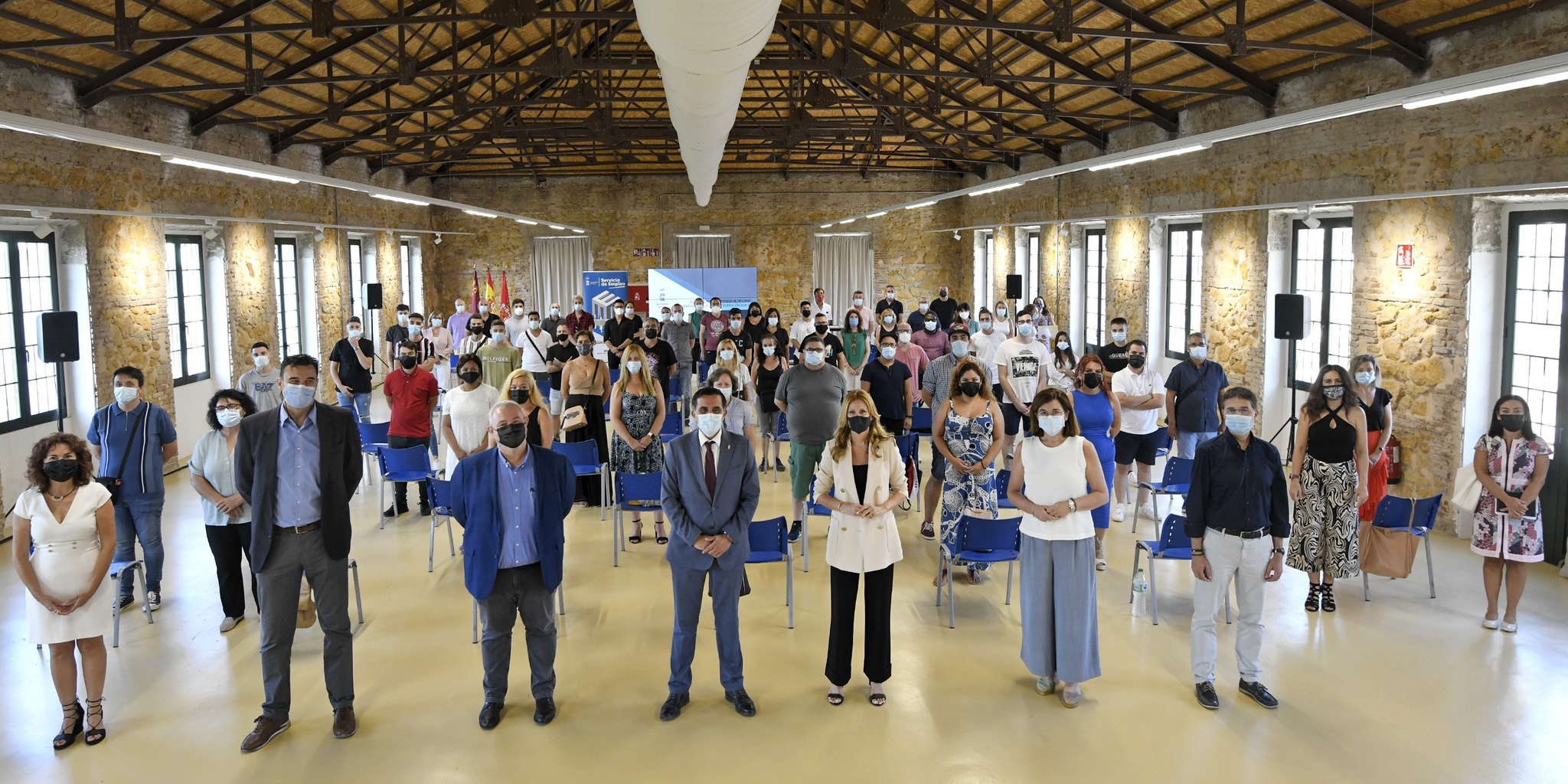 La directora general del Servicio Regional de Empleo y Formación participó en la entrega de diplomas de los alumnos que han realizado programas formativos en Murcia