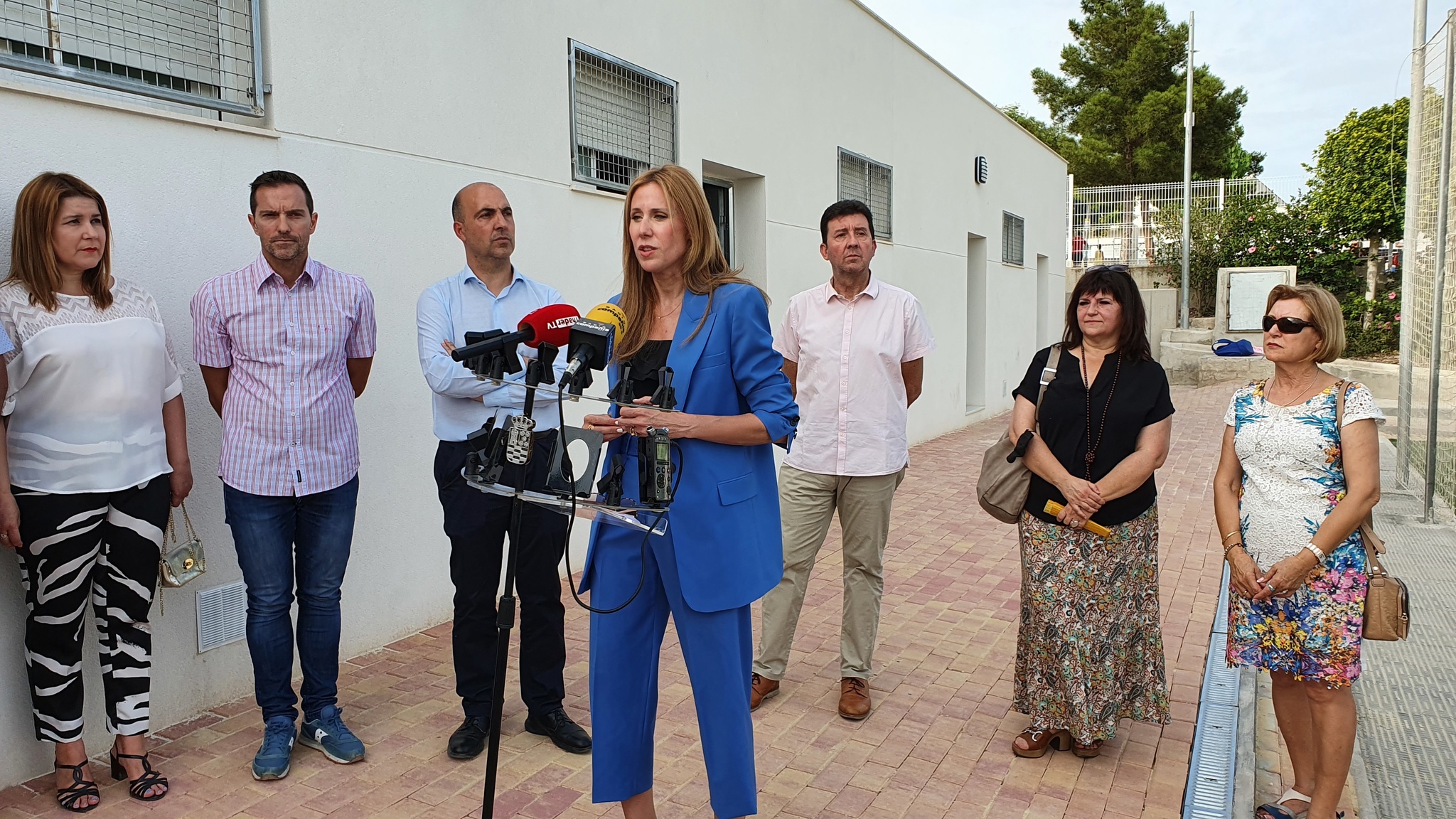 La directora del SEF y alcalde de Molina de Segura han inaugurado las instalaciones realizadas con un Programa Mixto de Empleo y Formación