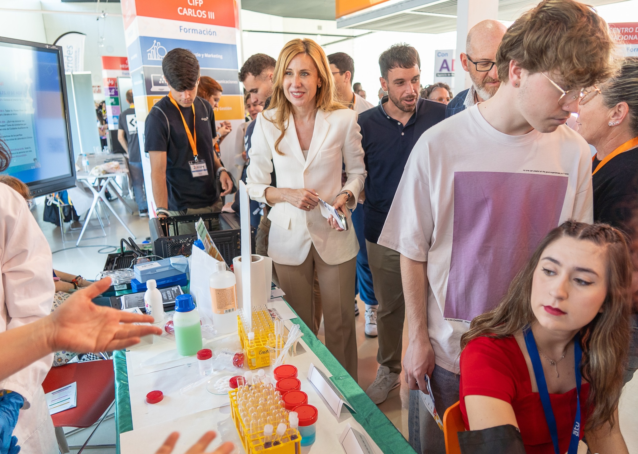 La directora general del SEF, Marisa López Aragón, durante su participación en la jornada 'Itinere' de Cartagena.