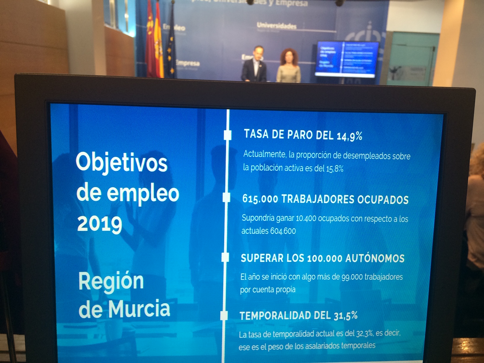 Hoy se celebró la novena reunión de la comisión de seguimiento de la Estrategia por el Empleo de Calidad 2017-2020 (I)