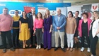 La directora general del Servicio Regional de Empleo y Formación, Marisa López, recorrió la primera Feria de Empleo organizada por el SEF 2