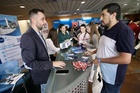 Imagen del pasado año de la Feria de Empleo organizada por el SEF