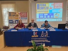 El consejero de Educación, Formación Profesional y Empleo, Víctor Marín, participó en la presentación de la II Feria de Empleo Famdif/Cocemfe.