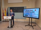 El consejero de Educación, Formación Profesional y Empleo, Víctor Marín, presentó los datos del paro del mes de noviembre.