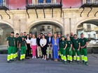 Alumnos de un programa del SEF se forman para trabajar en el sector de la jardinería y acondicionan las zonas verdes de Abanilla