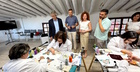 El consejero de Empresa, Empleo y Econom&iacute;a Social, Luis Alberto Mar&iacute;n, visita el programa Experiencial del SEF acompa&ntilde;ado del alcalde de Caravaca, Jos&eacute; Francisco Garc&iacute;a
