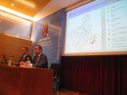 El consejero de Universidades, Empresa e Investigación, Salvador Marín, presenta junto al director general de Industria, Energía y Minas, José Francisco Puche, el 'mix energético' de la Región (II)
