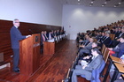 El presidente de la Comunidad clausura la Asamblea General de la Federación Regional de Empresarios del Metal de Murcia (FREMM) (3)