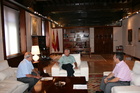 El presidente de la Comunidad Autónoma recibe al alcalde de de Caravaca de la Cruz (2)