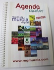 Imagen de la agenda escolar 2011-2012 que se repartirá entre esta semana y la que viene a alumnos de primero o segundo de Educación Secundaria Obligatoria de la Región