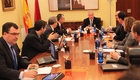 El presidente de la Comunidad, Ramón Luis Valcárcel, preside la reunión semanal del Consejo de Gobierno