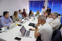 La directora general del SEF, Marisa López, durante la jornada de buenas prácticas celebrada hoy.