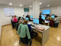 Alumnos del SEF durante uno de los cursos.