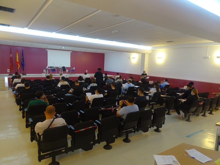 El Servicio Regional de Empleo y Formación celebró exámenes de competencias clave la pasada semana