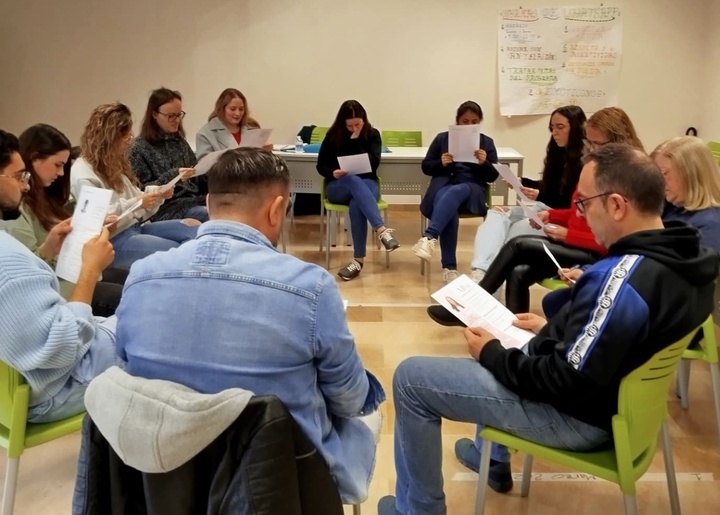 Participantes del programa del SEF '100x100 act&iacute;vate'.