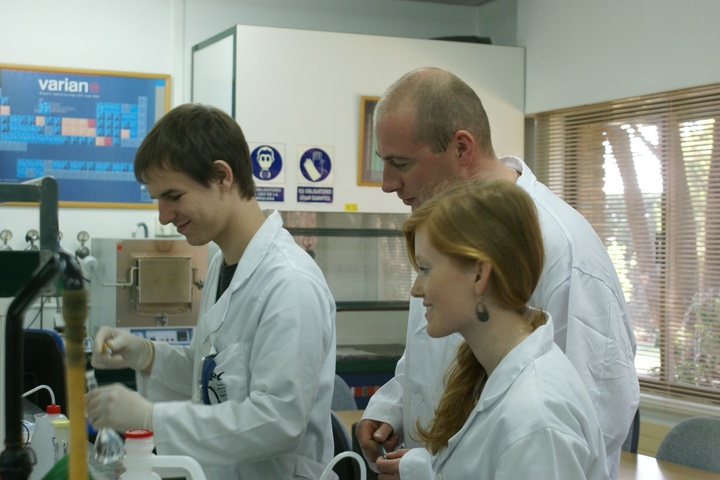 Alumnos del CRNQ durante su formaci&oacute;n.