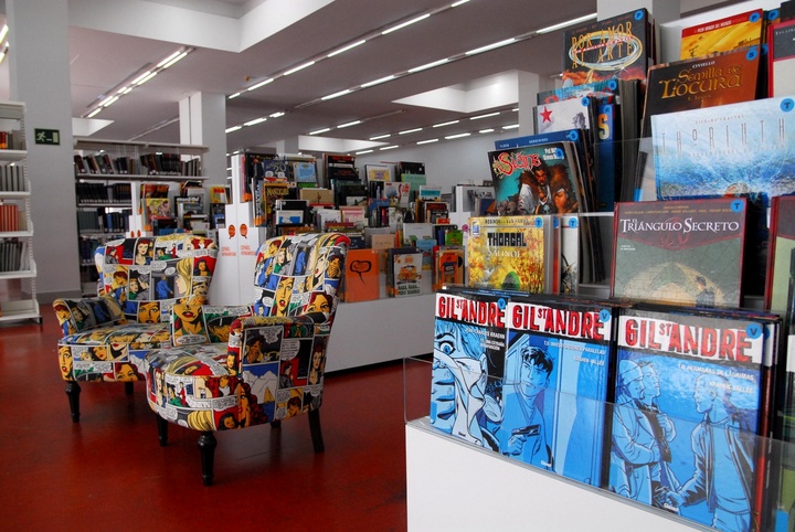 Comicteca de la Biblioteca Regional