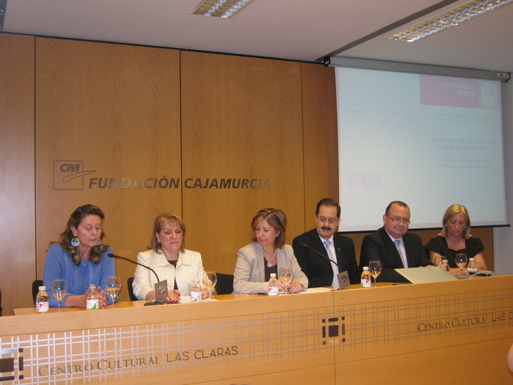 Inauguración de las cuartas 'Jornadas de Convergencia Europea en Enfermería'