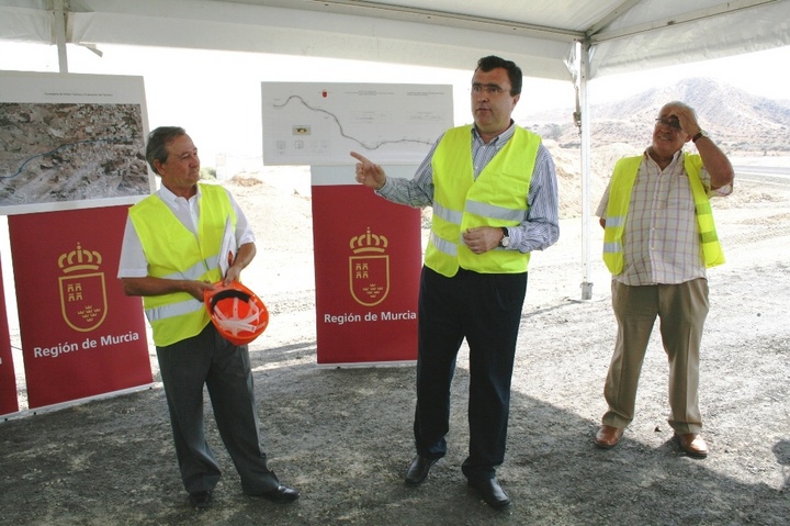Visita a las obras de la futura autov&iacute;a Zeneta-San Javier (3)