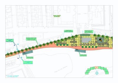 Imagen sobre el proyecto de remodelación del paseo marítimo de Águilas