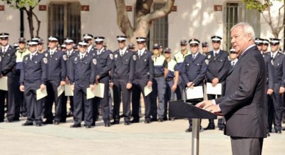 Ramón Luis Valcárcel preside la entrega de diplomas a los nuevos agentes de Policía Local