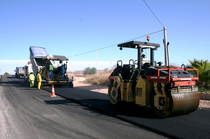Obras de mejora de seguridad vial en el acceso a la autovía del Mar Menor desde la carretera de Los Dolores, RM-F13 (2)