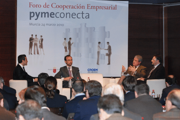 Imagen del foro de cooperaci&oacute;n empresarial 'Pyme Conecta'