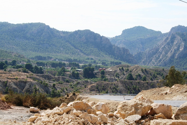 Construcci&oacute;n de un mirador en el Valle de Ricote 1