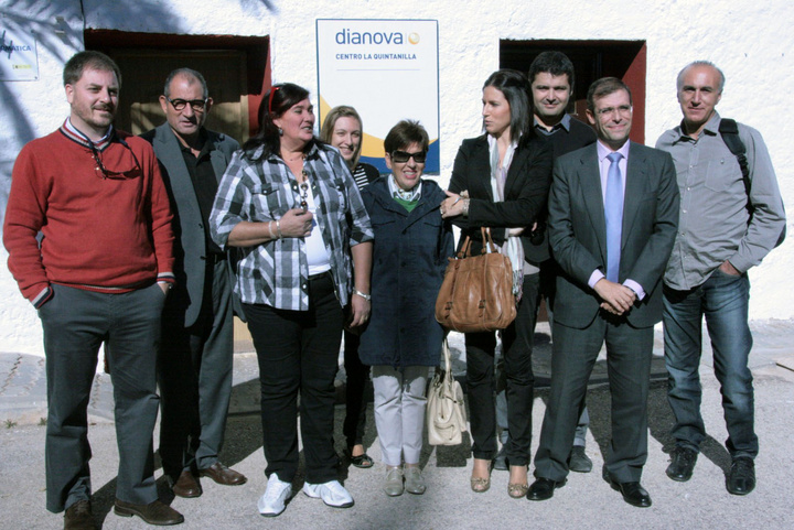 Laura Muñoz visita el centro de Protección de Menores la Quintanilla