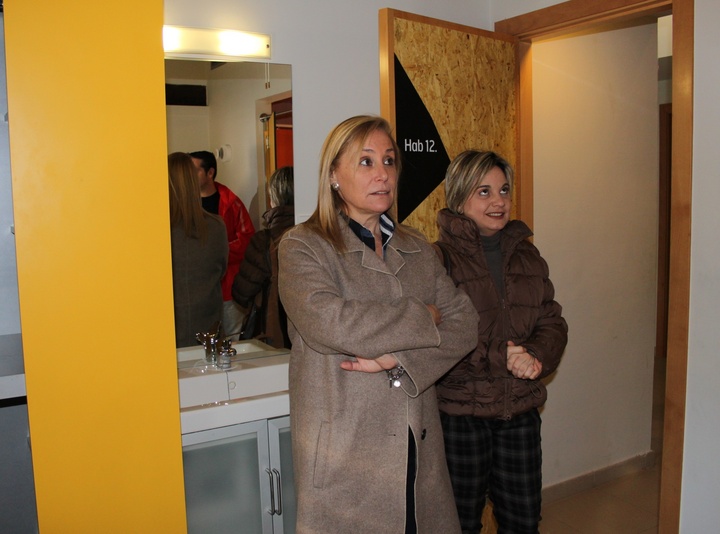 Visita al albergue juvenil 'El Valle'