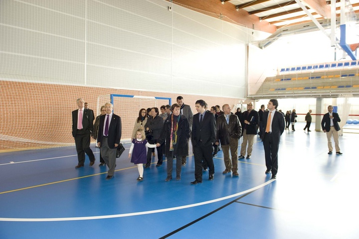 Inauguración pabellón Polideportivo de La Palma