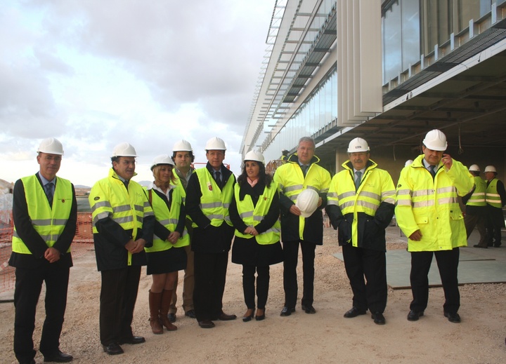 Visita a las obras de la torre de control del Aeropuerto Internacional de Corvera 2
