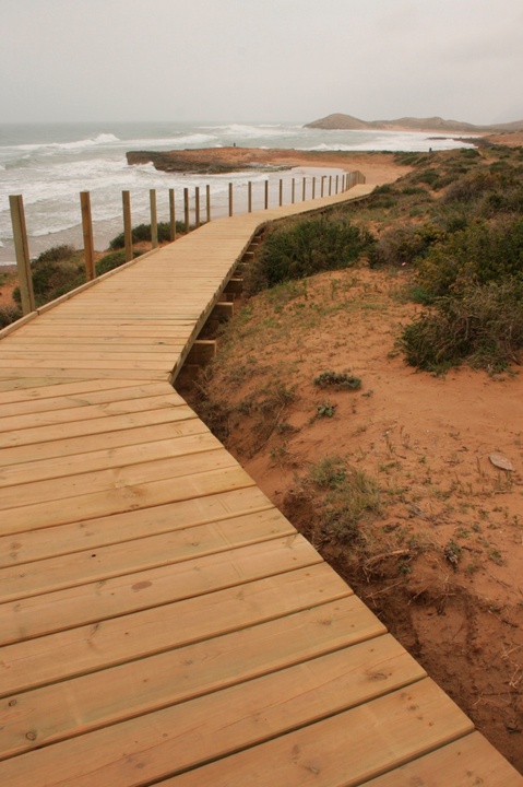 Adecuación para discapacitados de las sendas del Parque Regional de Calblanque