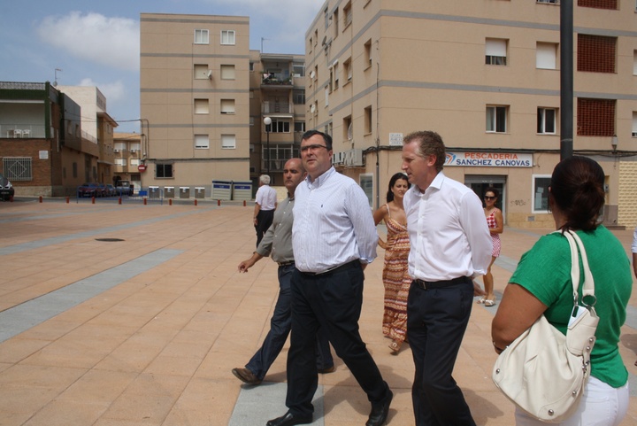 Inauguración plaza Joaquín Costa en La Unión 1