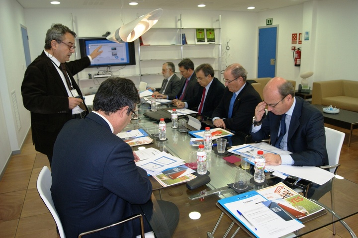 Reunión del Patronato del Centro Europeo de Empresas e Innovación de Murcia (CEEIM)