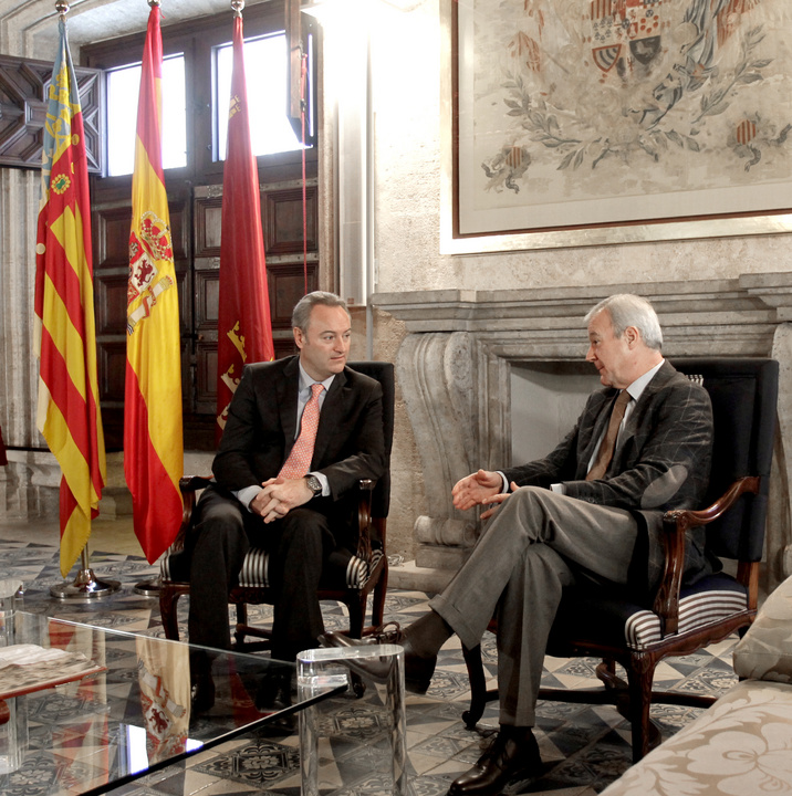 Reunión entre los presidentes de Murcia y Valencia (3)