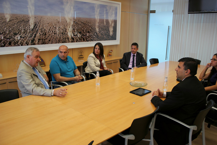 El director general de Turismo con la Delegación Institucional de Chile