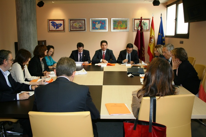 Reunión de la Comisión Mixta sobre los terremotos de Lorca