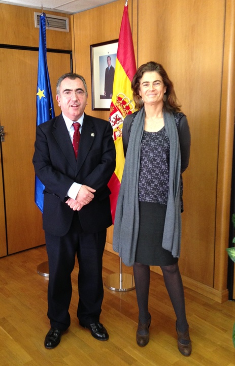 El consejero Manuel Campos se reúne en Madrid con la directora general de la Función Pública, Carmen Sánchez-Cortés
