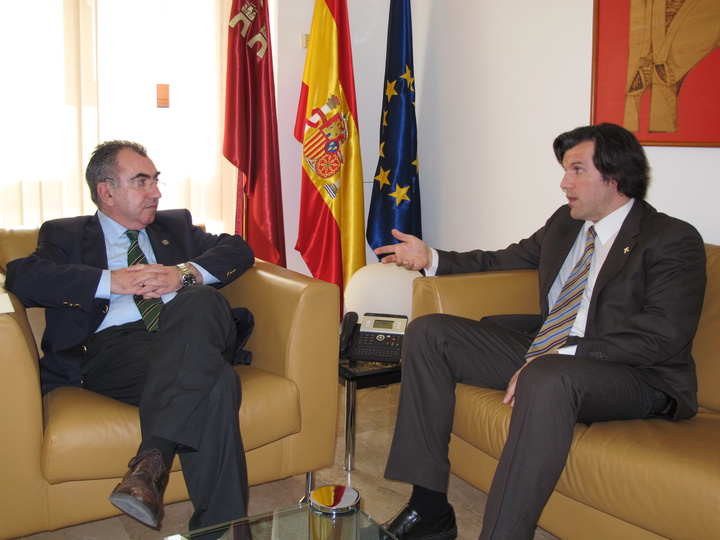 Reunión con el presidente del Sindicato Profesional de Policía en Murcia