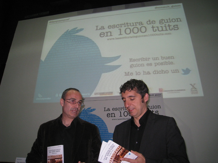 Presentación del libro 'La escritura de guion en 1000 tuits'