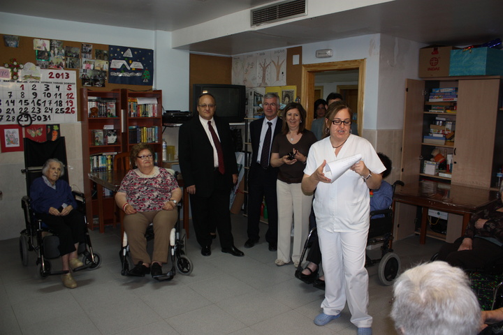 Palacios visita la Residencia Virgen de la Fuensanta