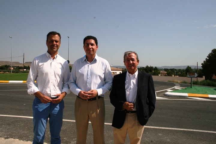 Primera fase de las obras de la carretera autonómica RM-404 Yecla-Fuente Álamo