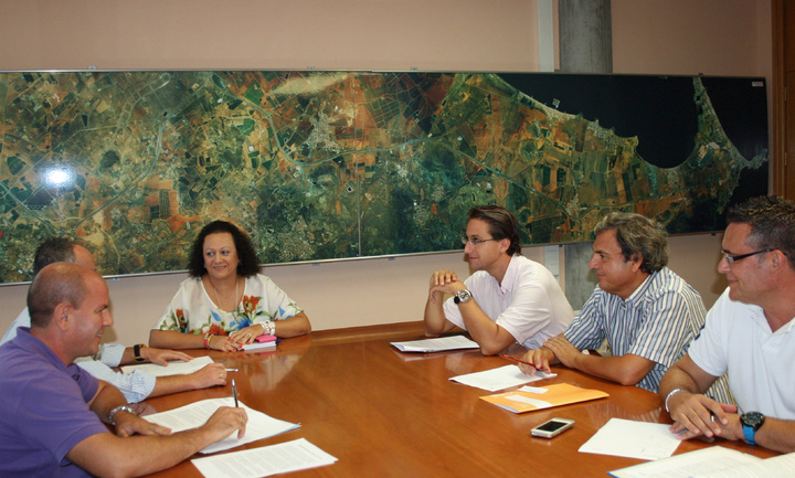 Reunión de seguimiento del convenio con la UPCT