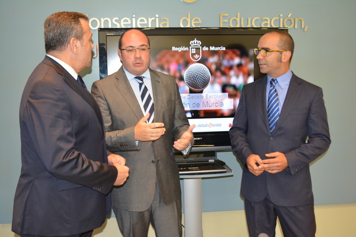 Presentación de la 'Liga de Debate Escolar BBVA'