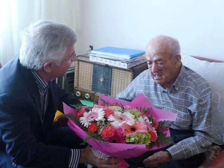 José María Martínez, usuario del Servicio de Teleasistencia Domiciliaria, cumple 100 años