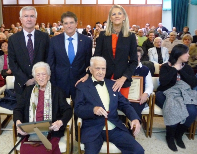 La residencia Domingo Sastre celebra el 100 cumpleaños de dos de sus usuarios